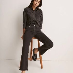 Madewell Kick Out Cropped Jean